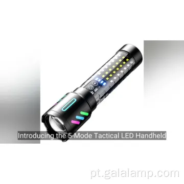 Tiro de longo alcance a laser branco, carregamento, ao ar livre